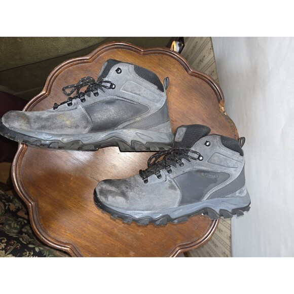 Columbia Hiking Boots Mens 15 Black Waterproof Trail Outdoor Lace Up BM2812 main image 7